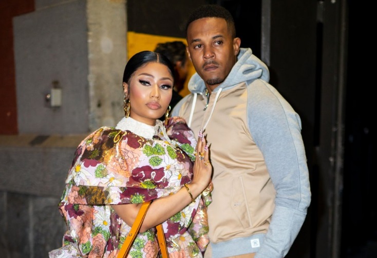 Nicki Minaj and her husband, Kenneth Petty